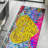 Charming High Pile Soft Printed Rug with Intricate Floral and Geometric Design Perfect for Adding a Stylish Touch to Your Home Decor-874113396