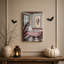 «Ghost in Pink», art mural sur toile d'Halloween-128803508