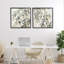 Ensemble de 2 giclées encadrées Olive Branches en pastel, design par Mona Grace-117119277-117119278