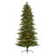 8' H Lighted Artificial Christmas Tree