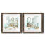 Blue Opulence I - ensemble de 2 peintures encadrées-127192429-127192428