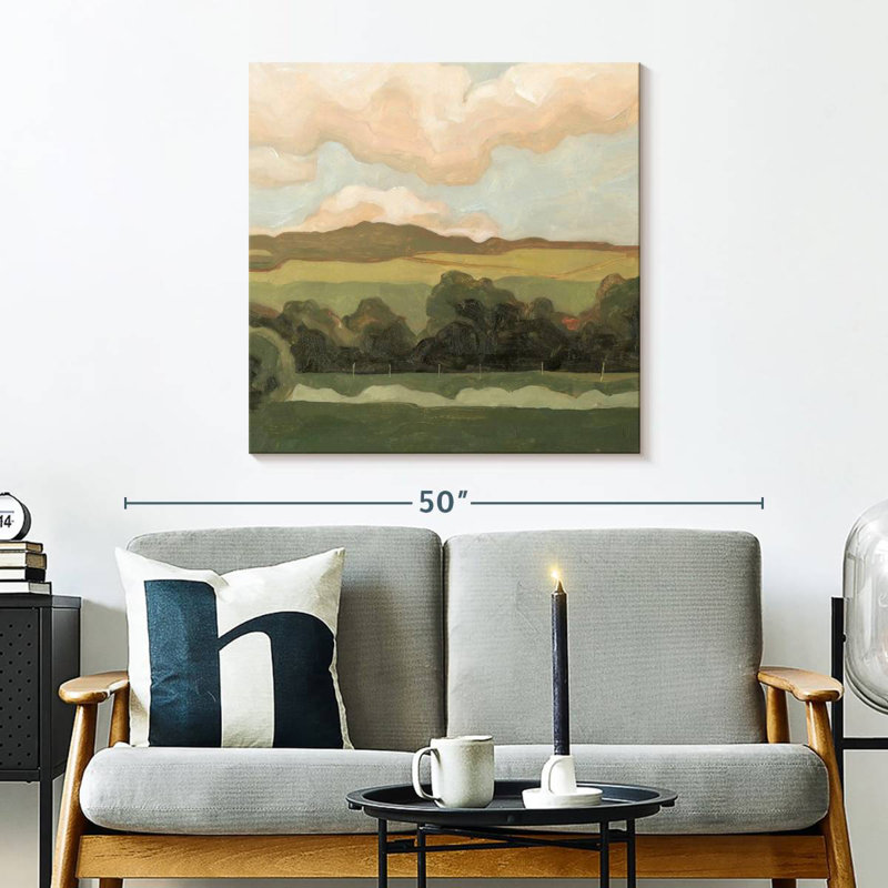 Alvord Ochre Evening I, 30" H x 30" W