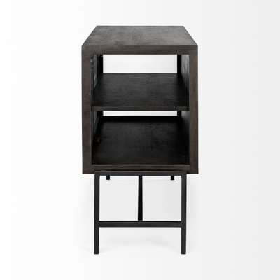 Warner Solid Wood Storage Cabinet
