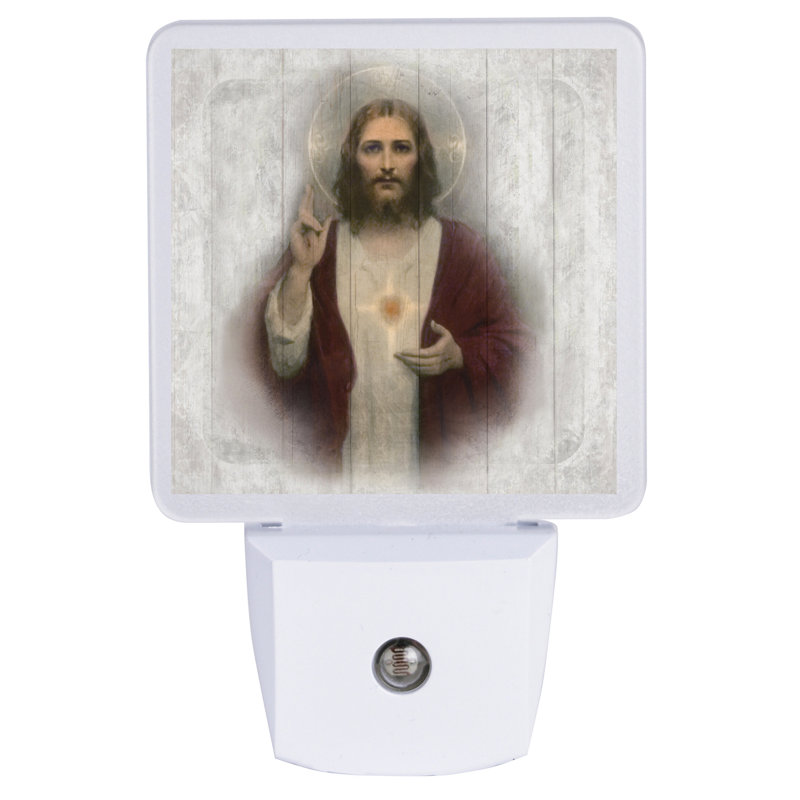 «Sacred Heart Let Your Light Shine Nightlight»