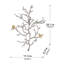 Petite sculpture murale branche