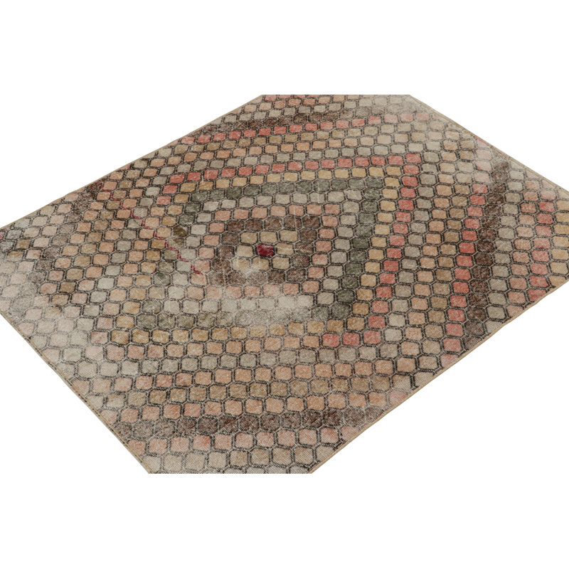 One-of-a-Kind Rectangle 5'3" X 6'6" Hand Knotted Area Rug