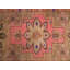 Tapis oriental semi-antique en couleurs discrètes 3 pi 8 po x 10 pi 11 po
