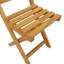 Solid Wood Patio Folding Chair Folding Chair Set