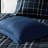 Down Alternative Comforter - Plaid Soft Flannel-like Fabric, Fill, 2 Shams, All Season Comfort, Machine Washable, Mini Comforter, Material, Alternative, Matter