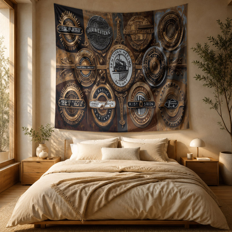 Tapisserie murale «Transagement», 51 po x 60 po