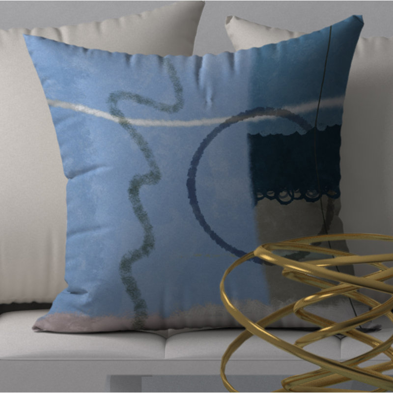 Housse de coussin carrée décorative Smashing, 20 po X 20 po