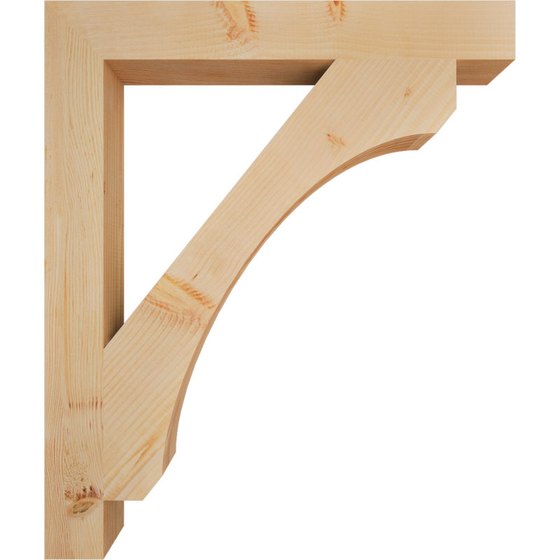 Support à blocs l 3 1/2 po x P 32 po x H 38 po, sapin Douglas, Sapin de Douglas, Lisse, H 38 po x l 3,5 po x P 32 po