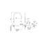 Holborn™ Single Hole Kitchen Faucet With C Spout And Sidespray-56492865