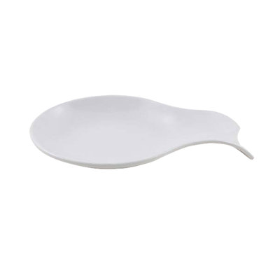 Bone China Oval Spoon Rest
