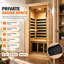 Mini sauna infrarouge lointain pour une personne 1020W