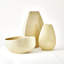 Giant Teardrop Vase-Butter Crackle-Sm-755361109