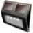 Decorative Solar Integrated LED Metal Deck Light Pack-18052297