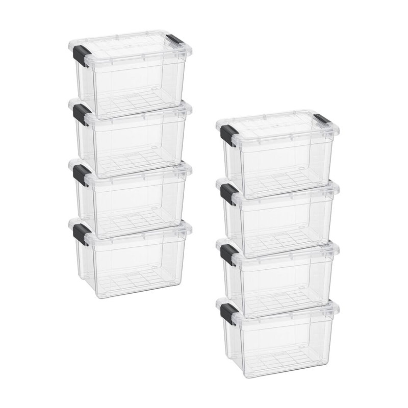  Boîte de crayons en plastique empilable X, 0,7 pte