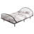 Anguilla Arched Metal Platform Bed-242347756-242347763