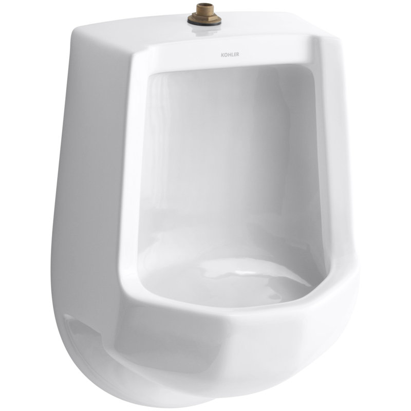 Freshman Siphon-Jet Wall-Mount 1 GPF Urinal with Top Spud, White