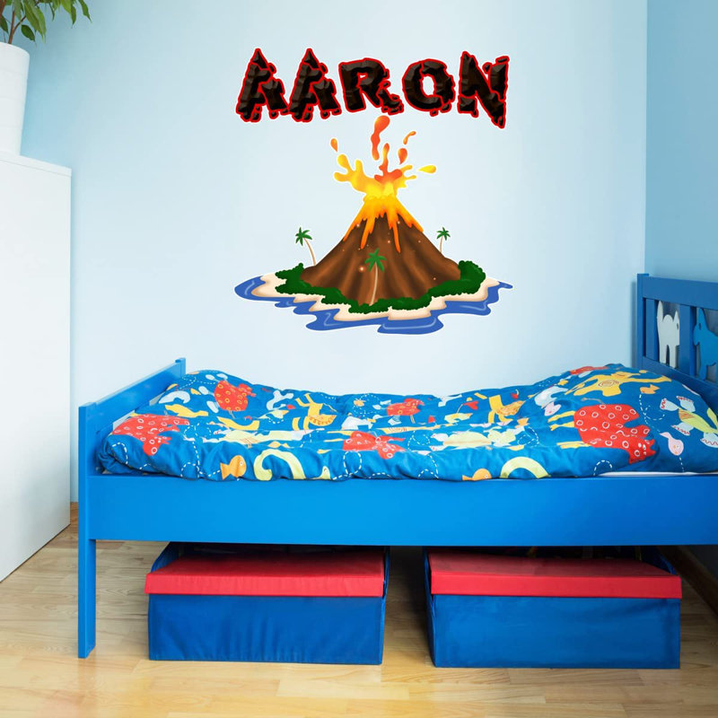 Adhésif décoratif volcan, H 20 po x l 20 po, Oui