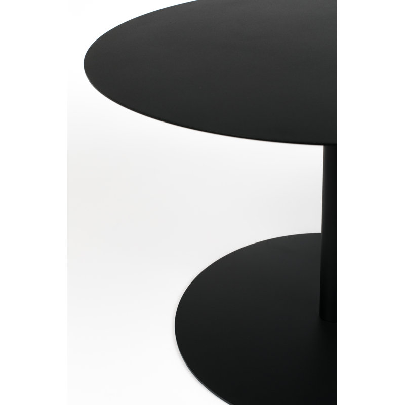 Snow Marble Coffee Table, Black