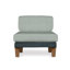 Catalina Outdoor Teak Lounge Chair-502431821-502431835