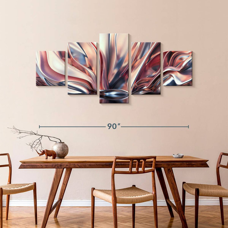 Glaser, 42" H x 92" W