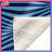 Wavy Blue Lines Blankets-128739067