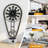 Metal Version Rotating Gear Clock