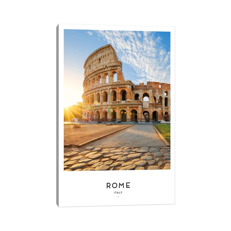 Rome Italy by Naomi Davies - No Frame Gallery-Wrapped Canvas Giclée on Canvas