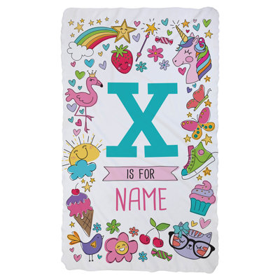 Machine Printed Throw Blanket