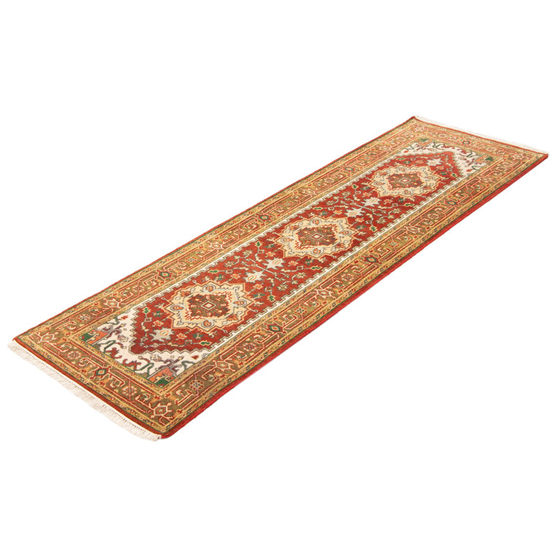 Tapis cuivre foncé Serapi Heritage 2 pi 11 po x 9 pi 10 po