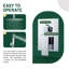 10" Ceiling Mounted Rainfall Shower Head Complete Shower System with Rough-in Valve-112255153