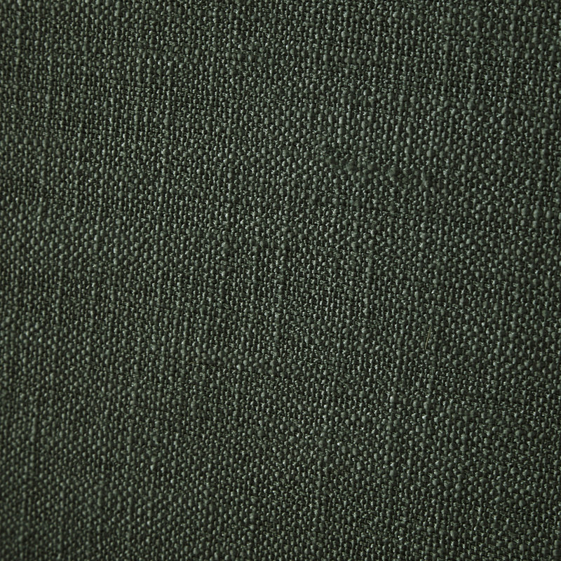 Lit à panneau tapissier Hyrup, King, Tissu de lin texturé vert olive