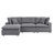 Commix 4-Piece Sunbrella Outdoor Patio Sectional Sofa-1499632331