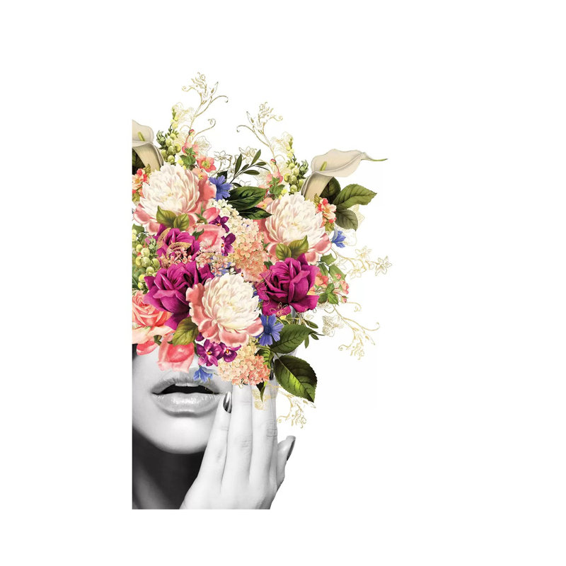 Flora I by Tatiana Amrein - Wrapped Canvas Print, 30.48 cm H x 45.72 cm W