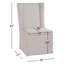 Getaway Upholstered Parsons Chair in Gray