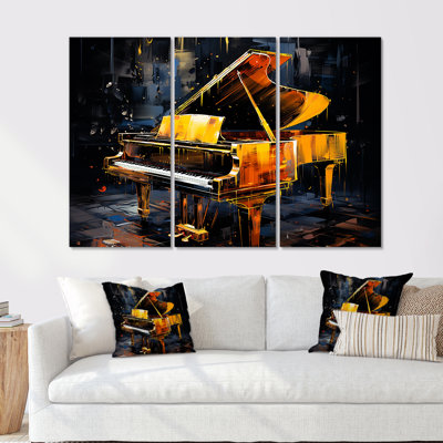 Ensemble de salon Piano Wall Keys