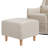Toco Swivel Glider with Ottoman Set-61079005