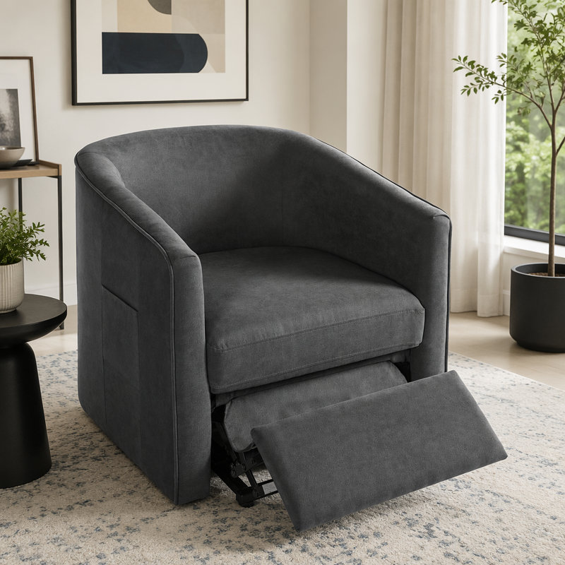 Fauteuil inclinable électrique Power Lift, Gris foncé