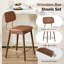 Ensemble de tabourets de bar à hauteur de comptoir, tabouret de comptoir rembourré avec structure en bois massif-1630902252-1630902253-1630902254
