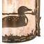 Rustic Lodge 1 - Light Flush Mounted Sconce