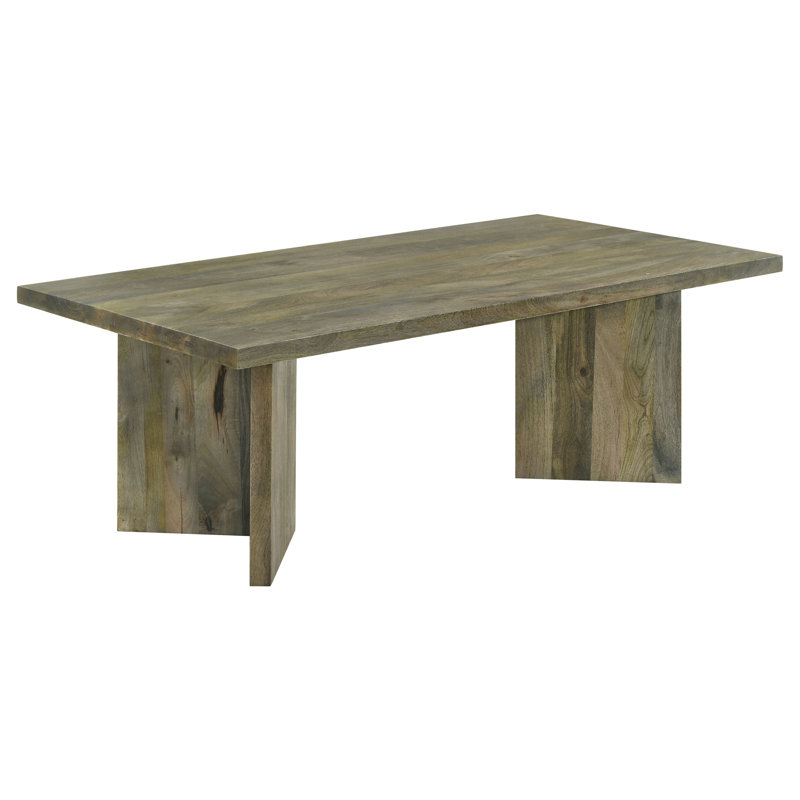 Rectangular Solid Wood Coffee Table
