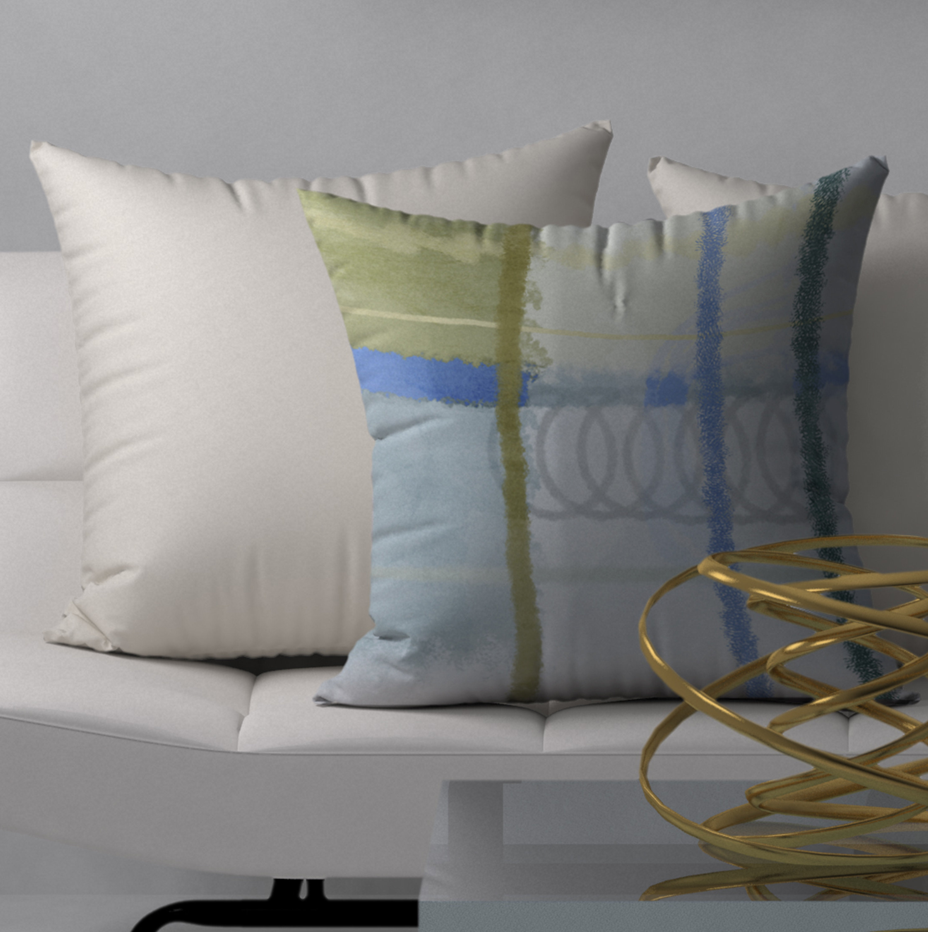 LeRoi Products Appealing Amazing Square Pillow Cover & Insert | Wayfair
