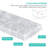 30 Inch Carrara Natural Marble Vanity Backsplash