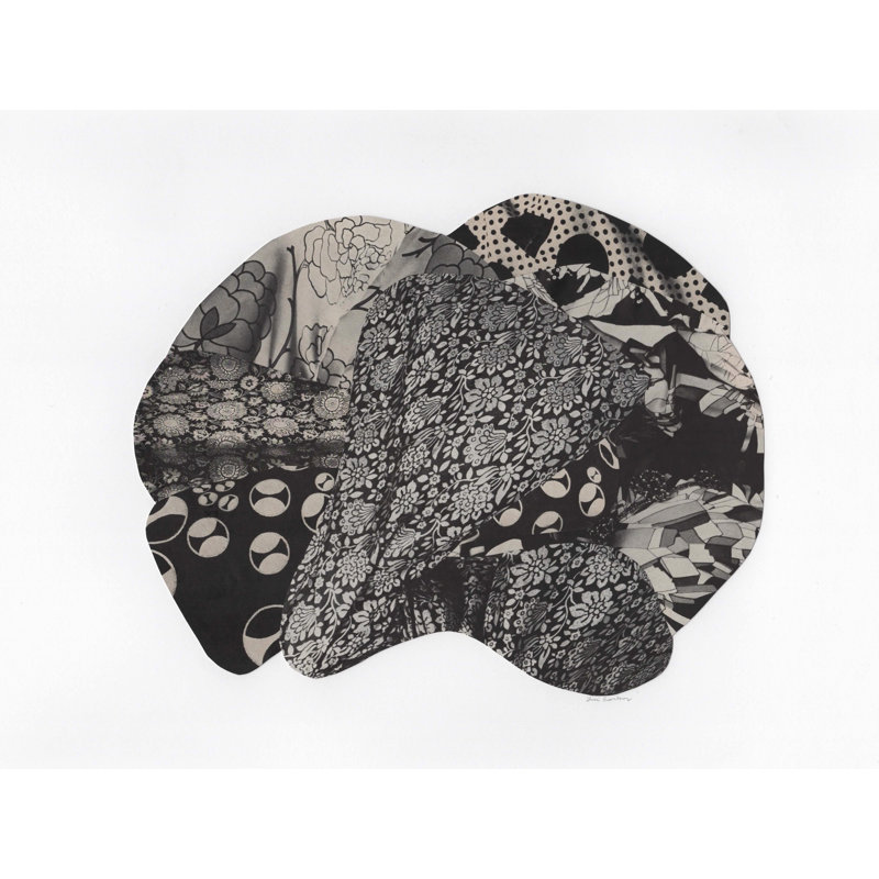 1970 I par Lisa Eisenbrey - impression, H 25 po x l 33 po, Toile avec cadre noir