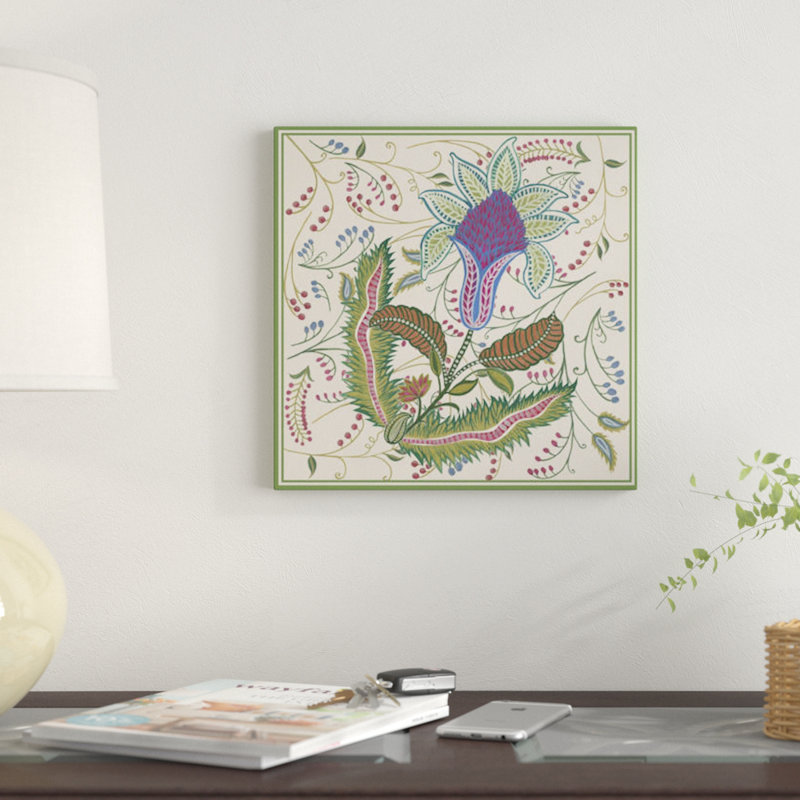 « thé composition iii », impression sur toile, H 18 po x l 18 po x P 1,5 po, Toile tendue, Pas de tapis