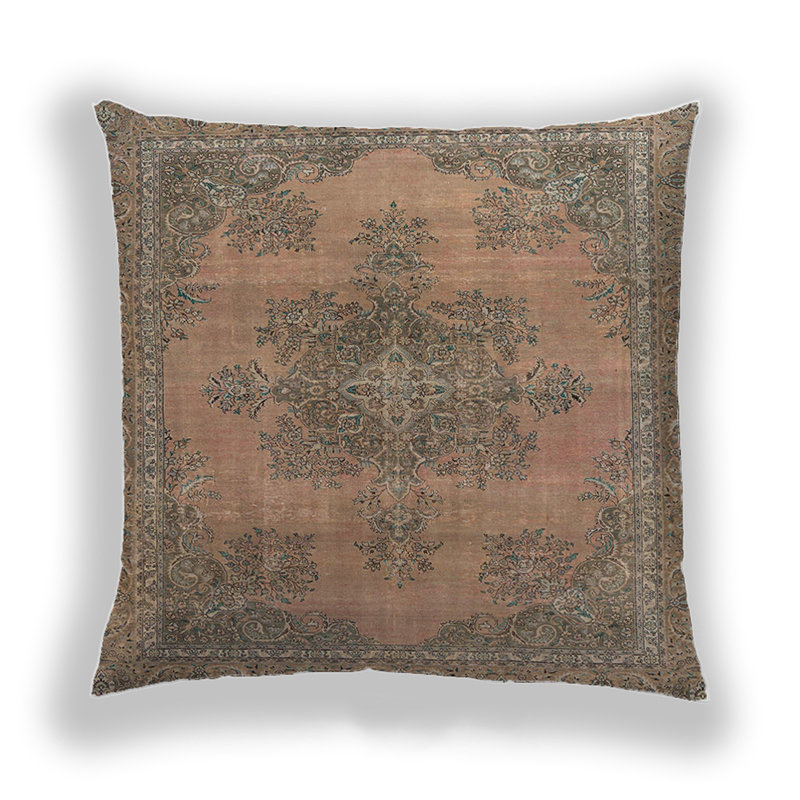 Coussin Abstract 2851, Microsuède