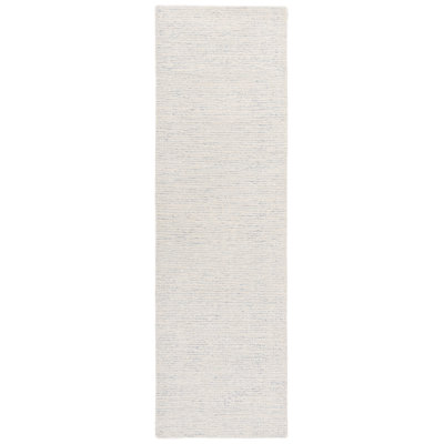 Laine abstraite touffetée à la main; Tapis d'intérieur en coton
